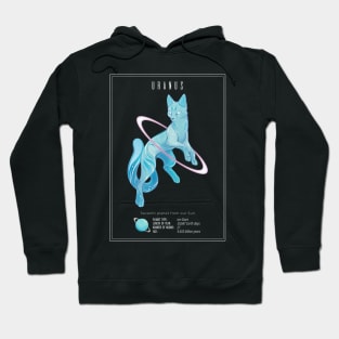 Uranus Cat Planet Hoodie